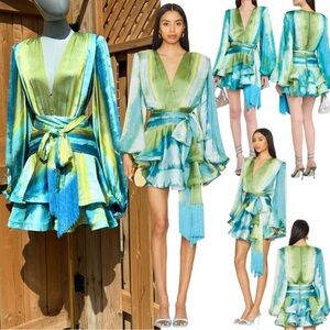 Bronx & Banco Green Dress